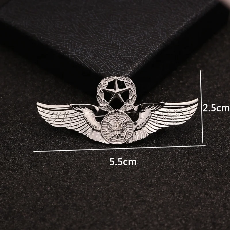 Wholesale custom made army medal  badge us military badges for sale
