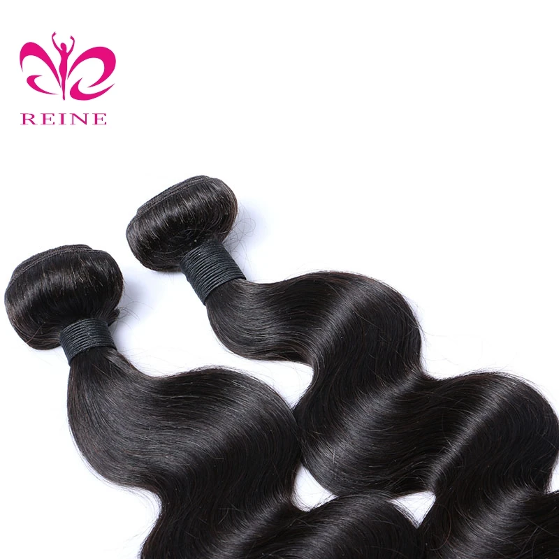 REINE 100% Human Virgin Mink Brazilian Woman Long Hair Raw Virgin Unprocessed Human Hair 9A grade remy hair