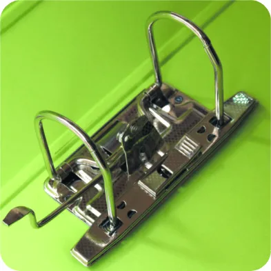 A4 size solid color printing lever arch file with laminated