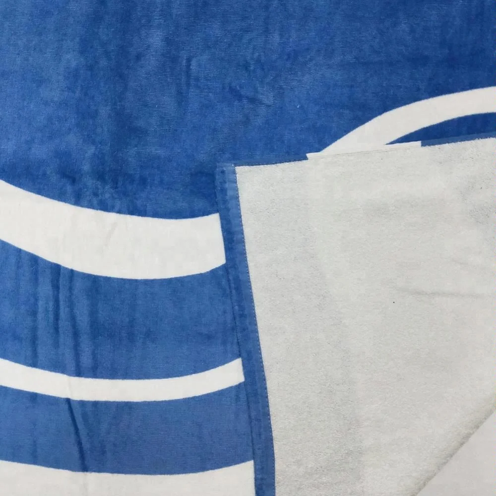 
100% Cotton Terry Cut Velour Beach Changing Towel Price Kg 