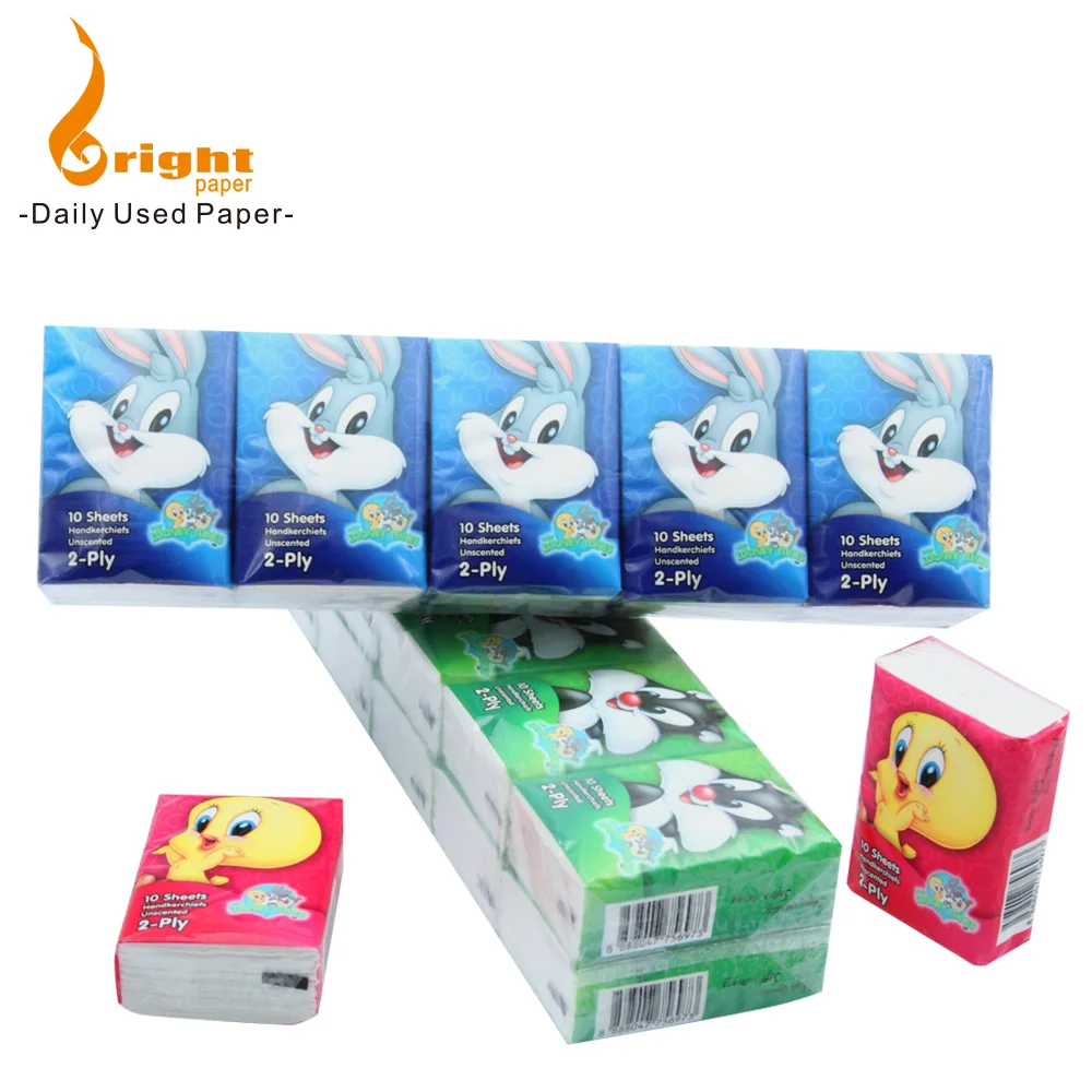 Customized advertising  Mini Facial  Pocket Tissue