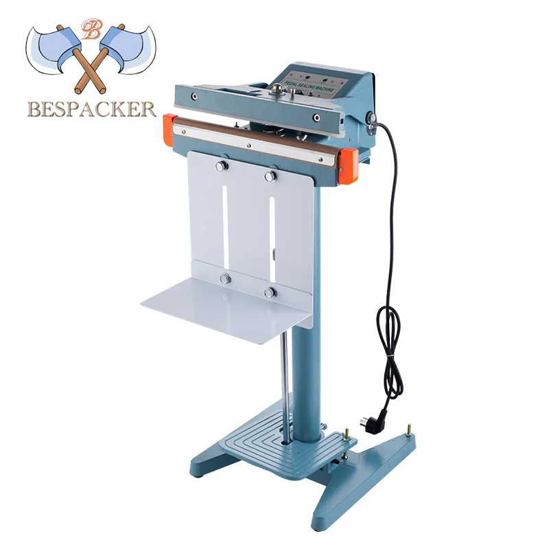 Bespacker PFS-350 алюминиевый корпус педаль уплотнитель Уплотнительная Машина для пластиковых пакетов
