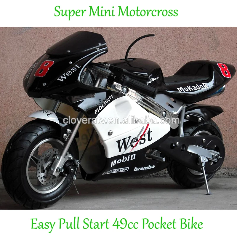 2 Stroke Mini Motorcycle 49cc Kids Pocket Bike from China