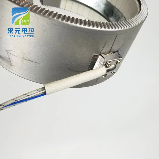 110 v Plastic Extruder Ceramic Band Heater hs Code with Thermocouple Holes