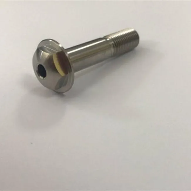 Custom Titanium Fastener bolts screws m6 m7 m9 for Motorcycle and automobile
