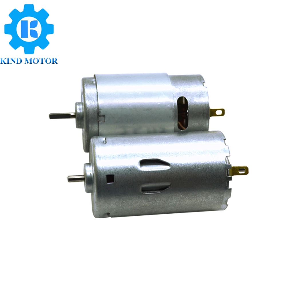 Small high speed 9.6v 12v 12w 25w 2200 rpm dc motor rs385