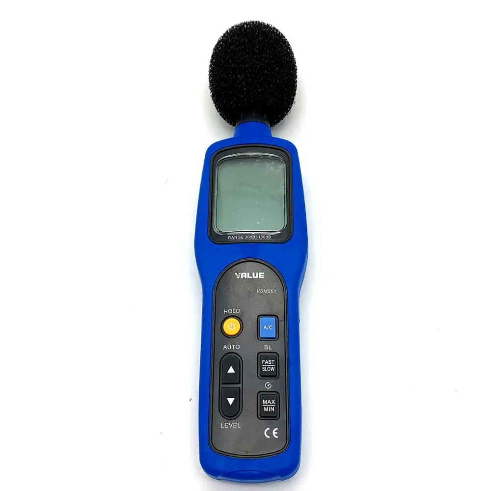 VALUE VSM351 HVAC Refrigeration Sound Level Meter