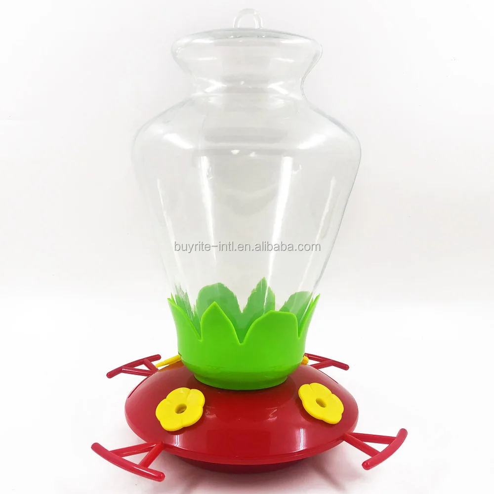 High quality Plastic Hummingbird Feeder water feeder