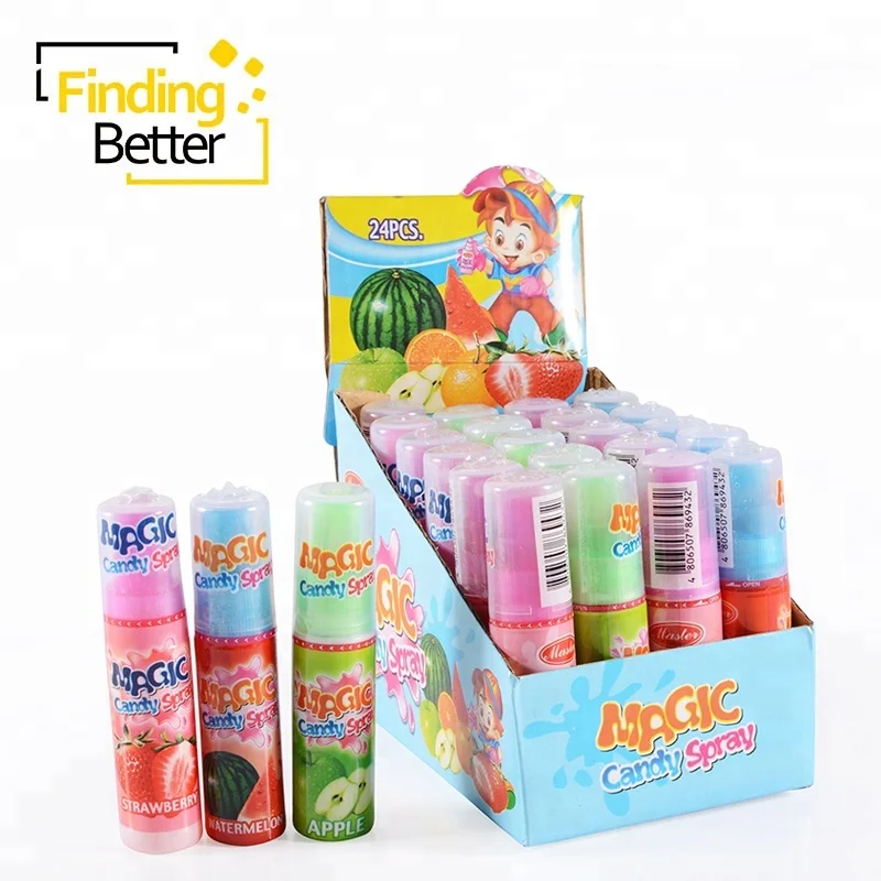 China Supplier Fruit Flavor Liquid Candy Cool Mint Fresh Mouth Breath Spray Candy