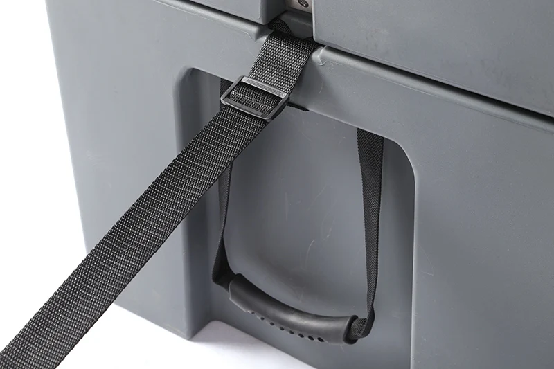 
248L roto molding plastic equipment case waterproof hard plastic tool box with wheels cargo case 
