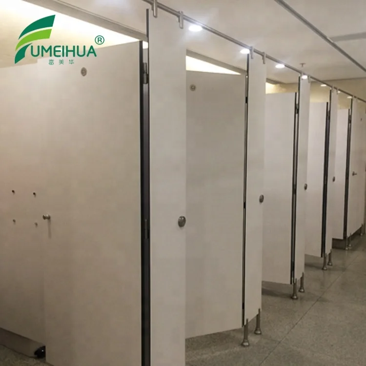 Fumeihua ladies toilet partition/ bathroom cubicle/ wc divider board made of hpl panel