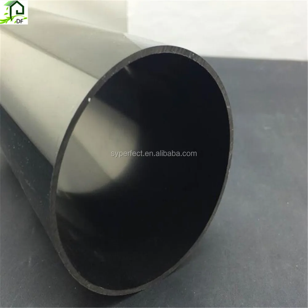 Black High Pressure UPVC Irrigation Large Diameter Pipe PVC