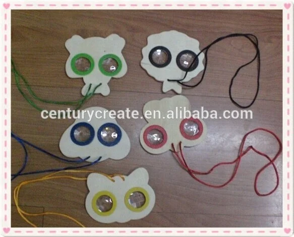 Magical Wooden toy kaleidoscope sunglasses