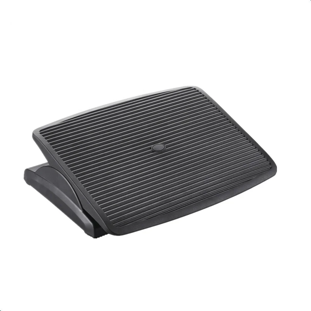 Office adjustable plastic massage  Footrest foot rest
