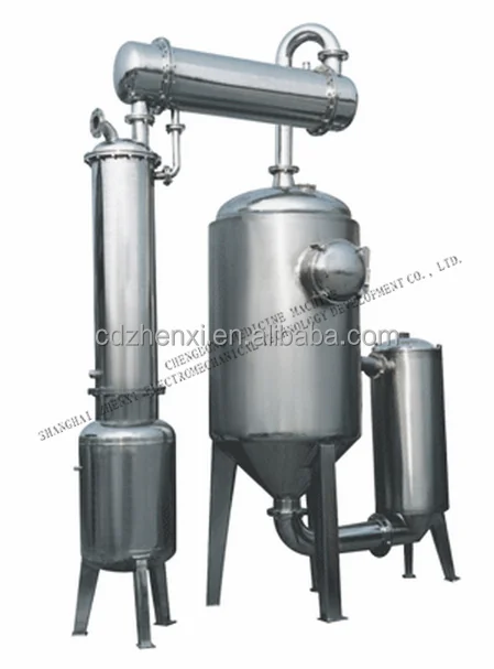 Single effect vacuum evaporator for milk juice