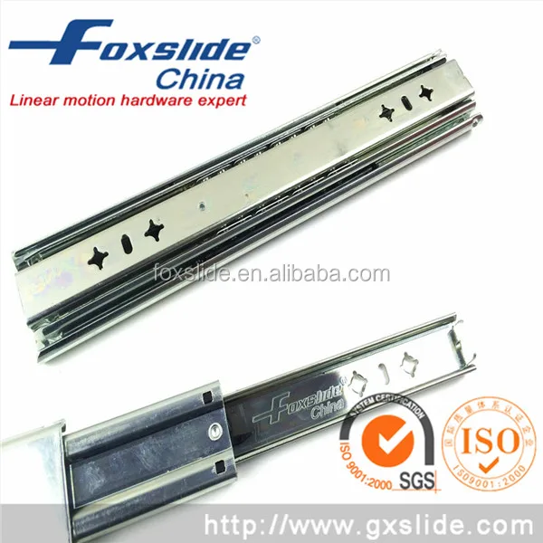 Foxslide 700 мм шариковый подшипник стальной тяжелый 4wd демпфированный Телескопический полноразмерный шкаф кухонный ящик скользящая направляющая