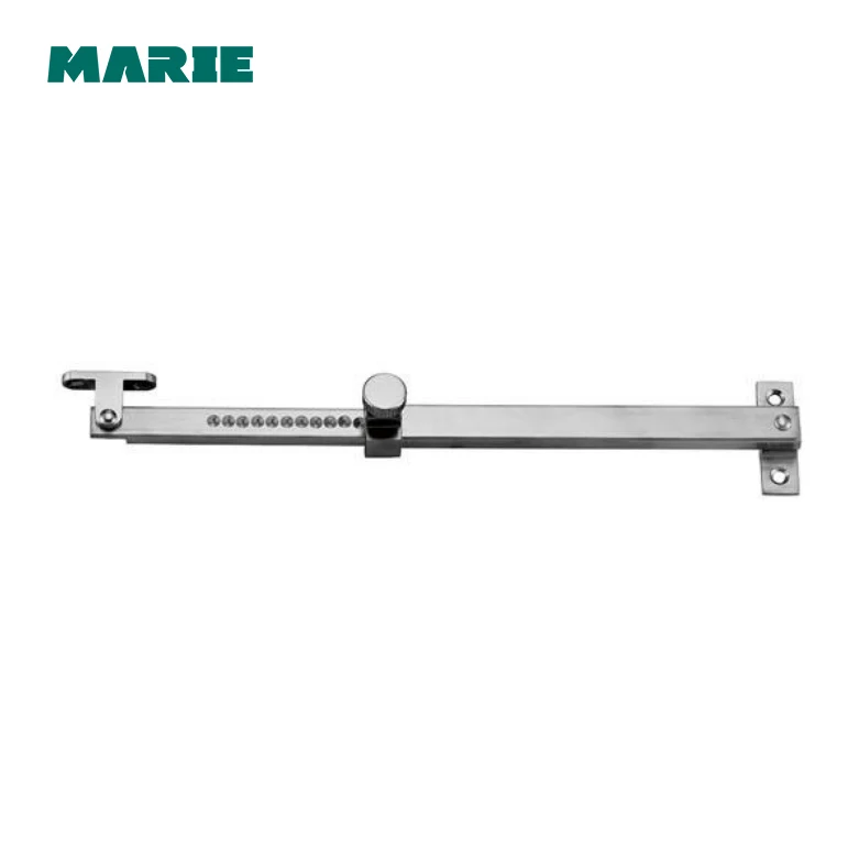 Stainless steel positional and hold open adjustable window stay & door lock