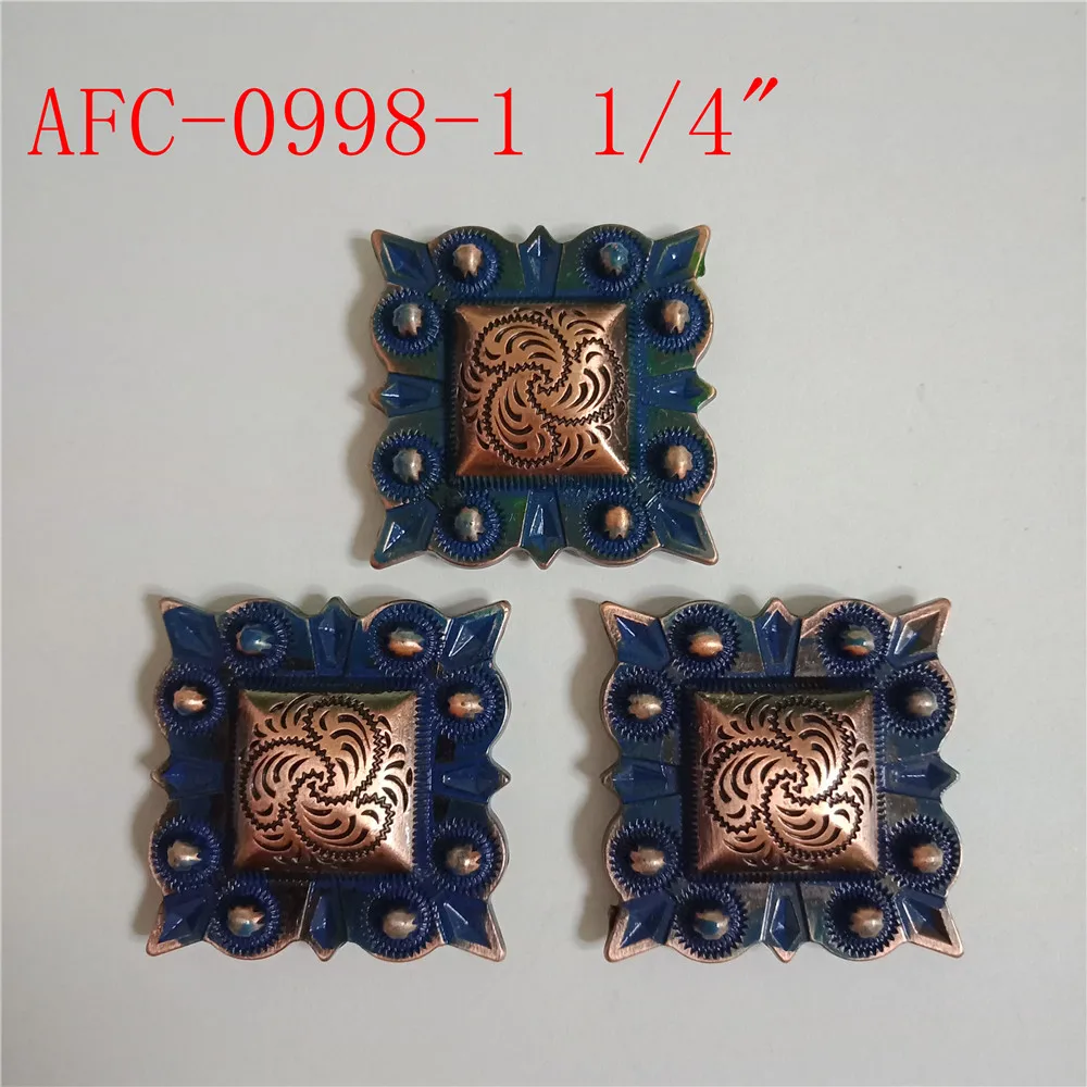 western antique berry conchos for leather