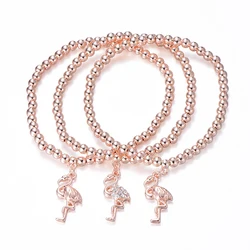 3pcs Set Beautiful Excellent Love Heart Pendant Bracelet Girl Bracelet Mom Beads Bracelets