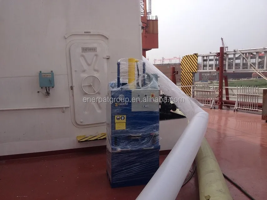 Hydraulic Marine Garbage Compactor CE Certificated