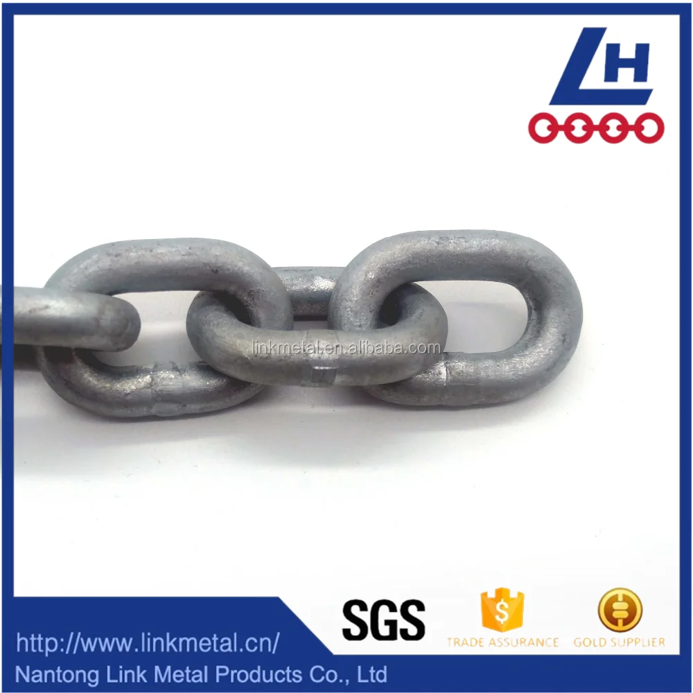 
G30 HOT DIP GALVANIZED ORDINARY MILD STEEL SHORT LINK CHAIN 