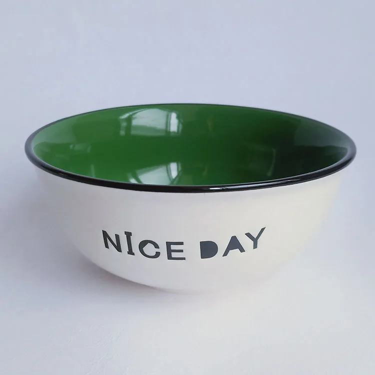 Керамическая миска нового дизайна, миска для супа, миска для смешивания