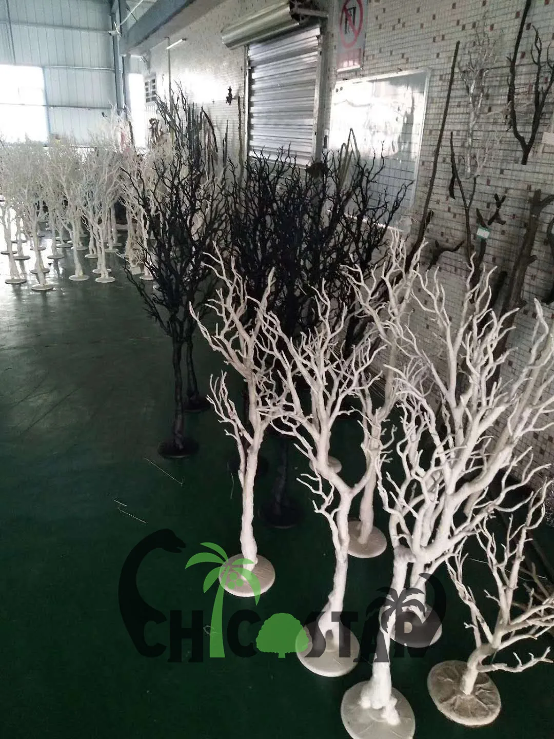 wholesale white dry tree/dead tree trunk for wedding decoration