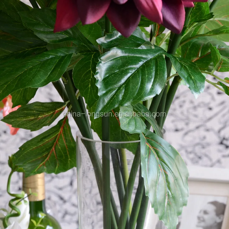 LSD-1609081483 Artificial tulip/silk flowers sitting room adornment,high simulation flower dried flowers