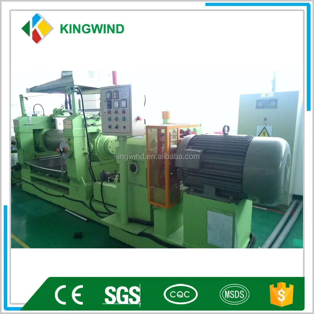 Plant price 2 roll rubber mixing mill mixer machine