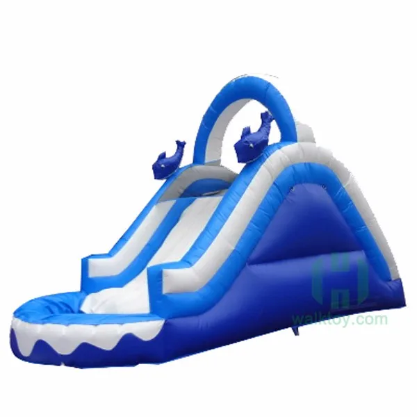 Hot sale inflatable  dolphin water slide Inflatable Jumping Bouncer Castle Slide