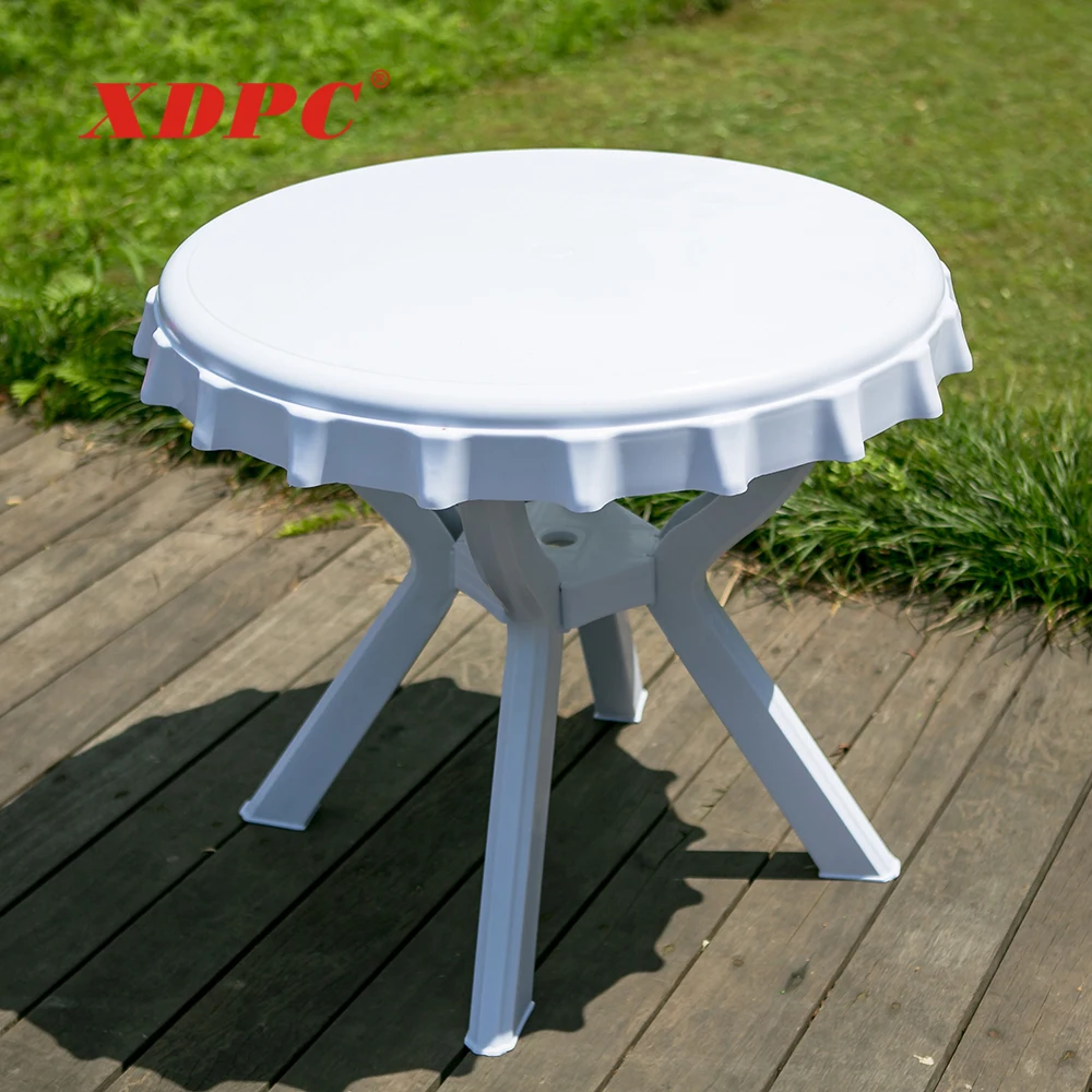 Hot sale plastic tea tables and chairs used for restaurants