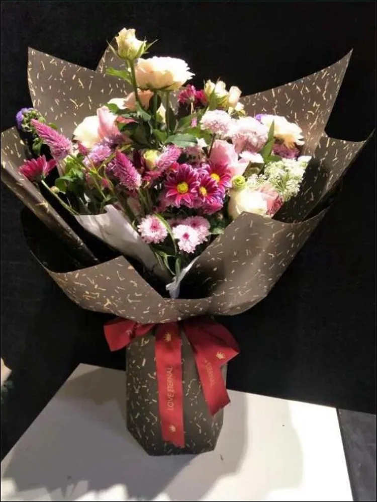 Shinewrap Flower Wrapping Paper Custom Flower Wrapping Paper