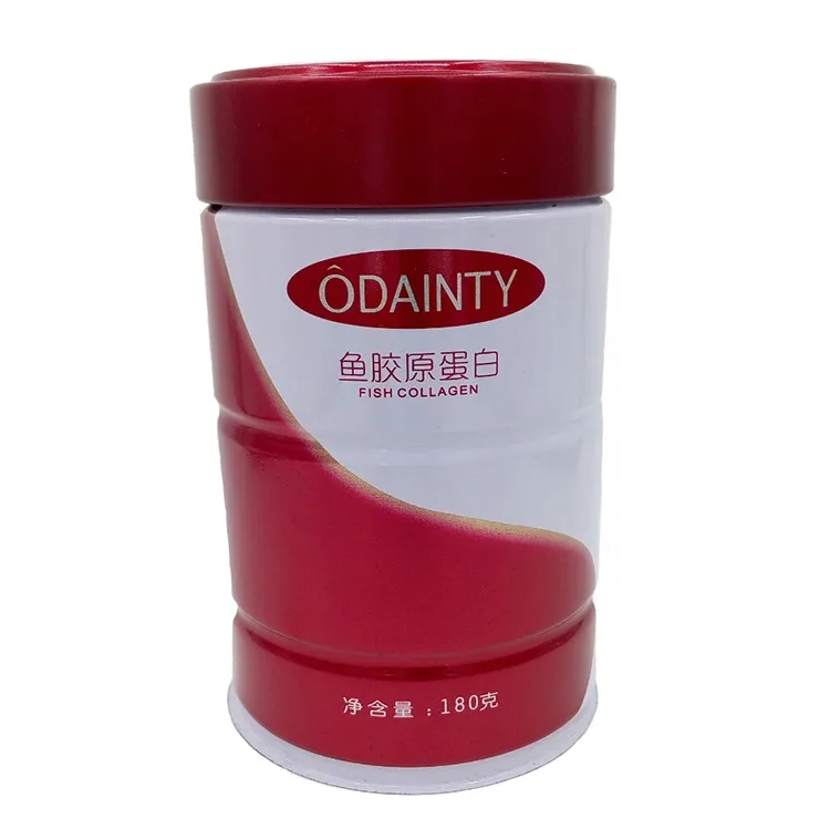 Large Capacity OEM Food Grade Round Metal Tin Can for Coffee Powder Packaging