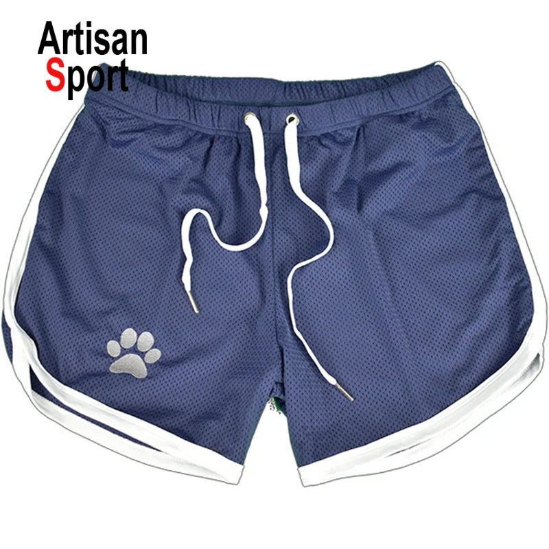 High quality beach shorts Mens summer new fitness shorts Fashion Fast drying gyms Bodybuilding Joggers shorts Slim Sweat pant