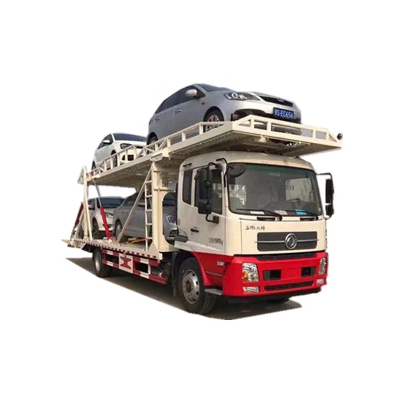 Emergency Car Carrier slide bed rescue truck 10 ton flatbed tow truck Customized one drive three four car