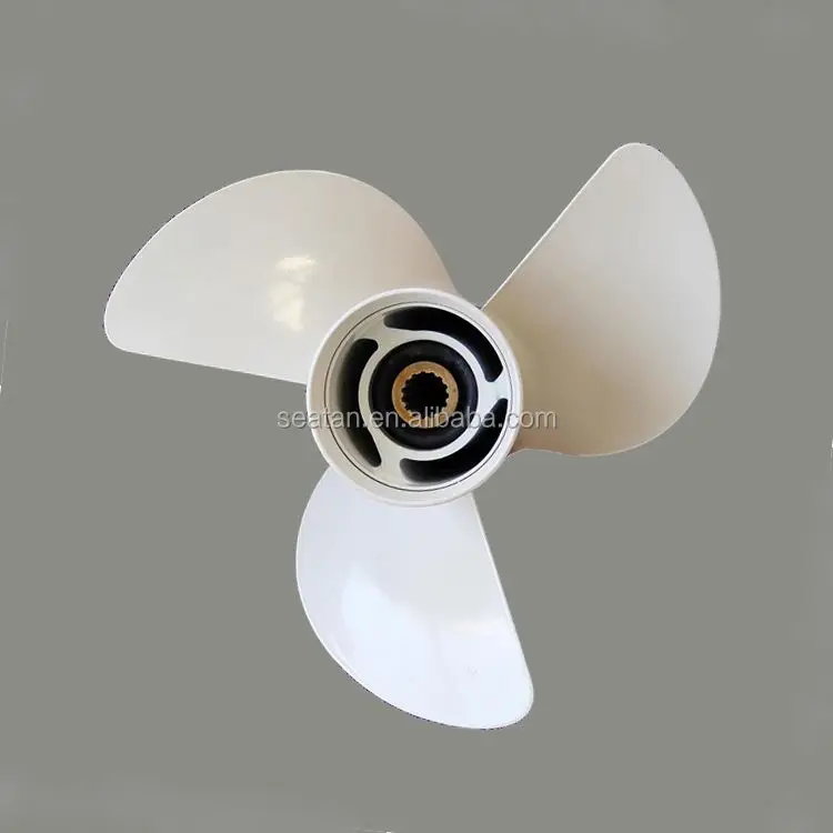 3 Blade YAMAPARTS plastic boat propeller Marine Outboard Propeller