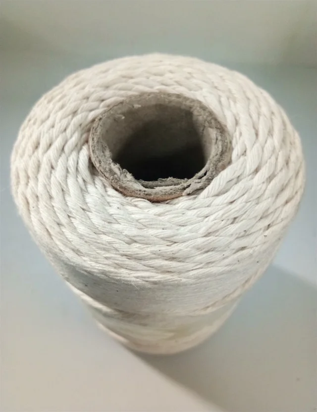 Made in China hot sale 100% virgin cotton twine for butcher twine