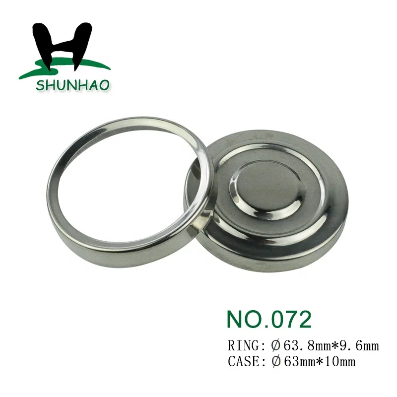 
Stainless steel 304 Water Temperature Gage Accessories 63mm Pressed Case and Ring 