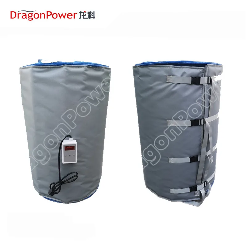 China factory flexible oil drum heater blanket with temperature controller