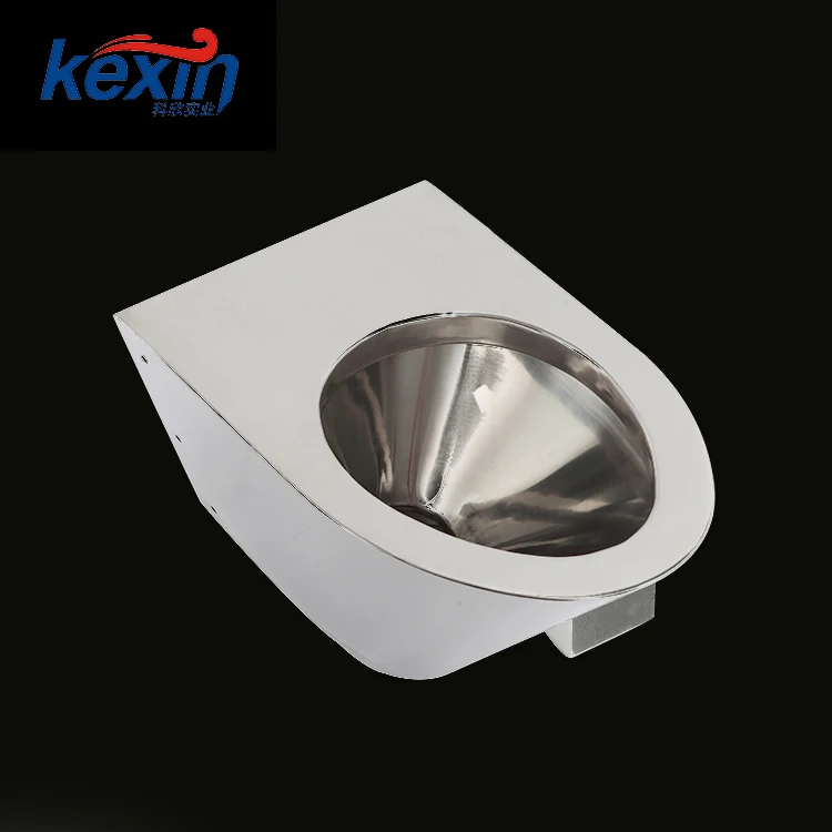
Factory Manufacture Portable Public One Piece Stainless Steel Prison Western toilet 