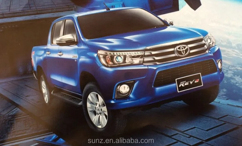  Крышка бака хромированного АБС-пластика для Hilux New Revo 2015