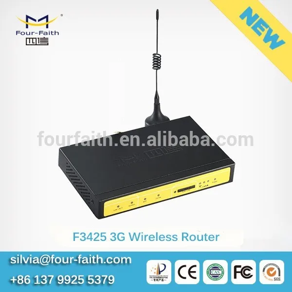 F3425 Industrial SIM Card Wireless Modem Router for Water Station Data Transmission