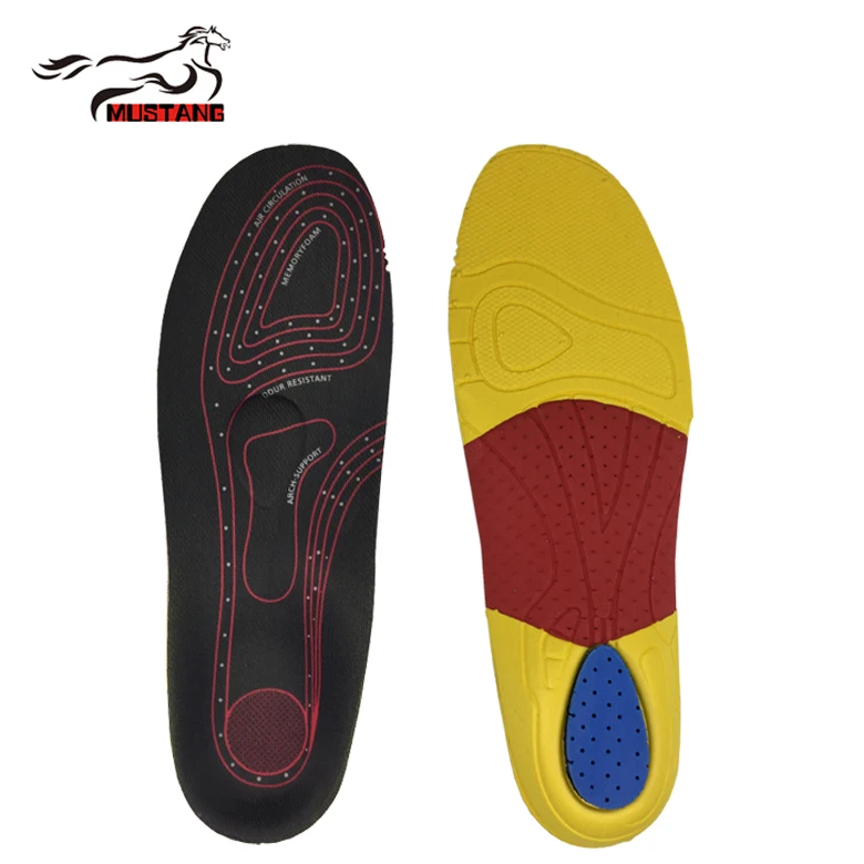 Mustang hot selling combined insole anatomic insoles