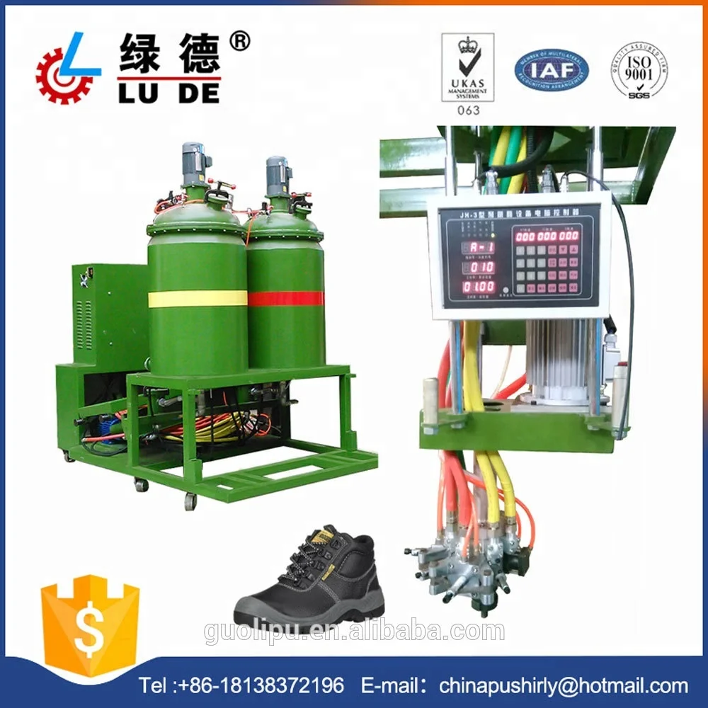 PU Automatic shoes foaming production line for man shoe sport shoe insole outsole