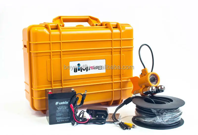 
color CCD underwater camera underwater fishing camera CR110-7A with DVR at 20m to 300m cable 