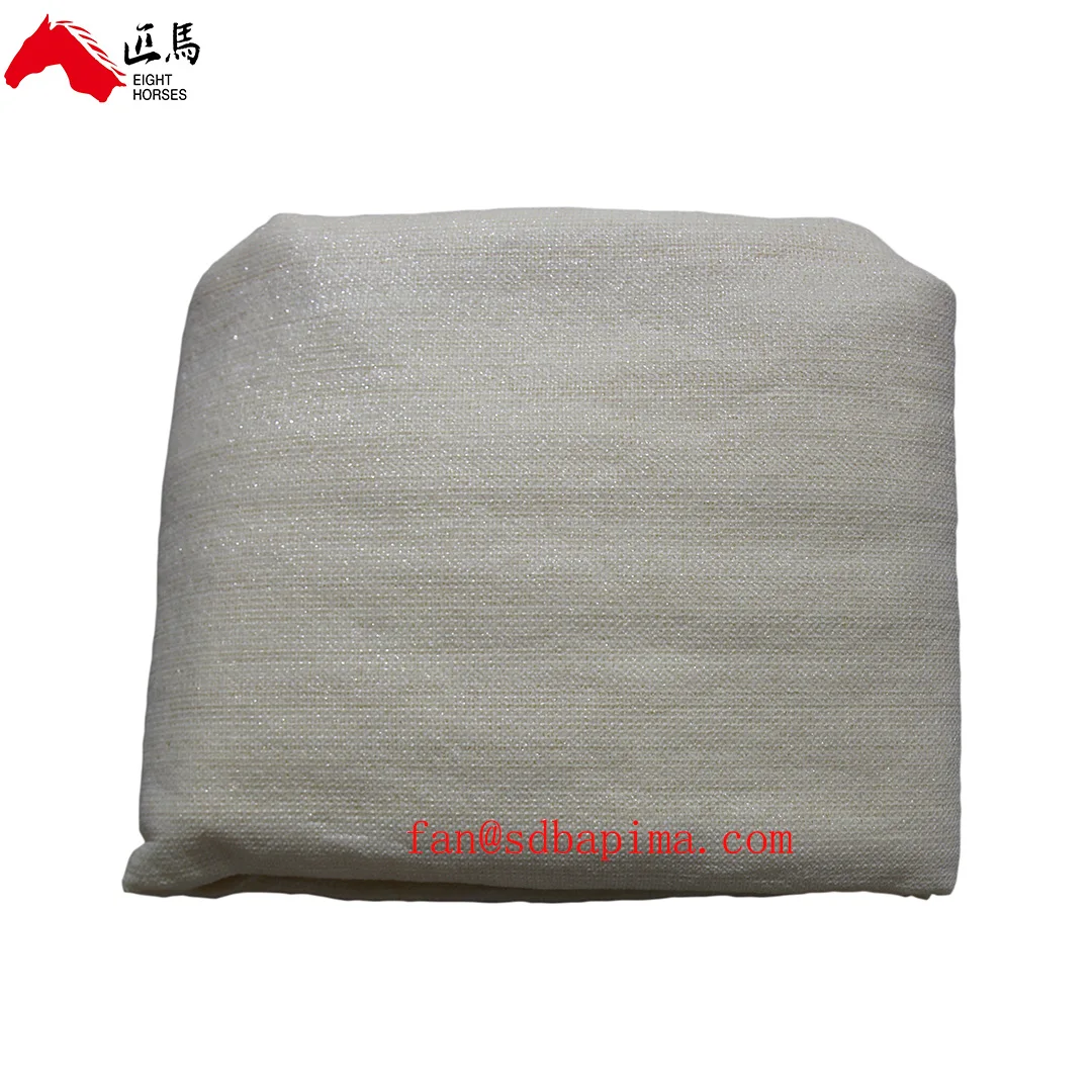 Supplier Cream color Flat wire 180GSM 100% Virgin HDPE add uv stabilized sun shade sail net