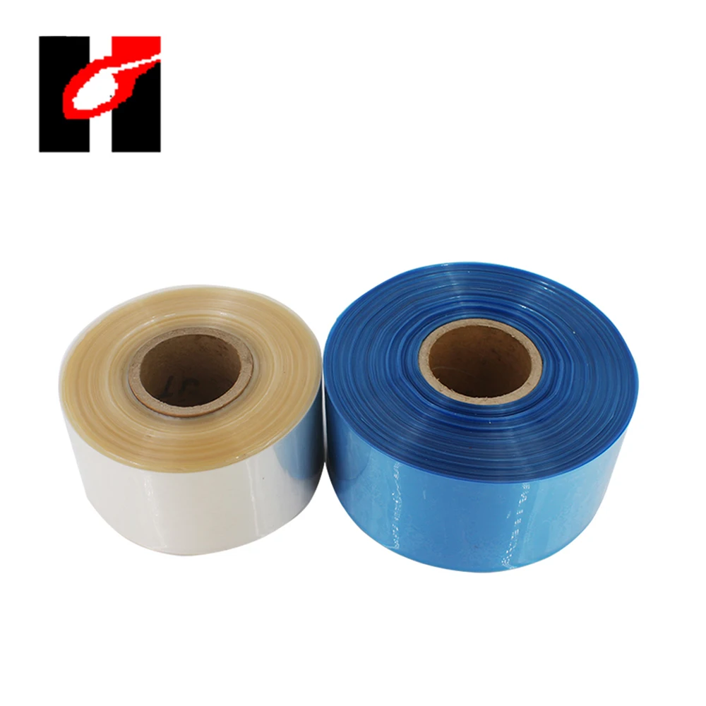 ПВХ синий термоусадочные трубки