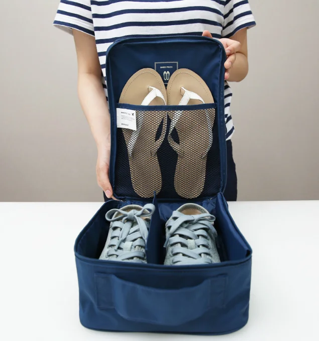 По индивидуальному заказу, водонепроницаемый, рюкзак для путешествий, сумка для обуви из 3 слоев, многоцелевые для обуви и сумка для хранения обуви