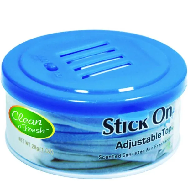 Display packing sticky car gel air freshener for car 45g