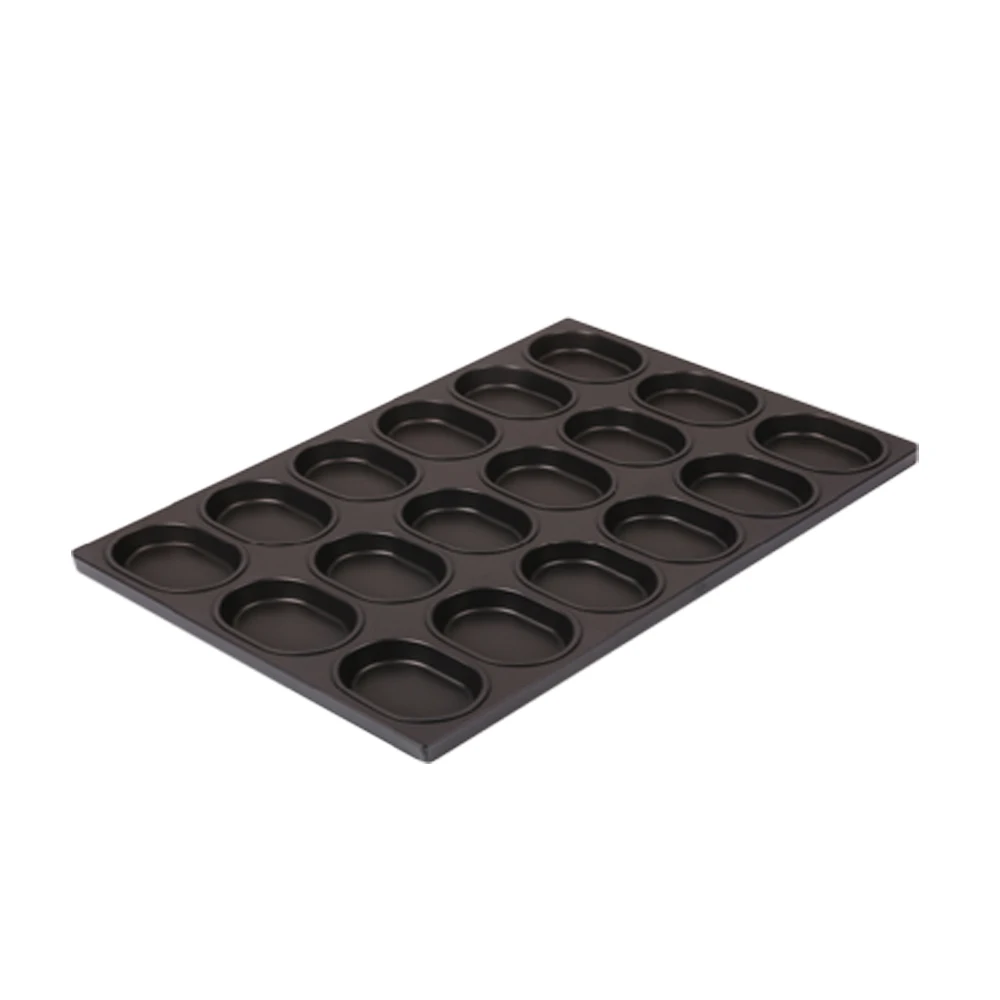 
aluminum non-stick hamburger sheet pan hamburger bun baking tray 